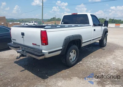 1995 GMC Sierra C1500 из США, поврежденный, VIN 1GTEC14H0SZ523536